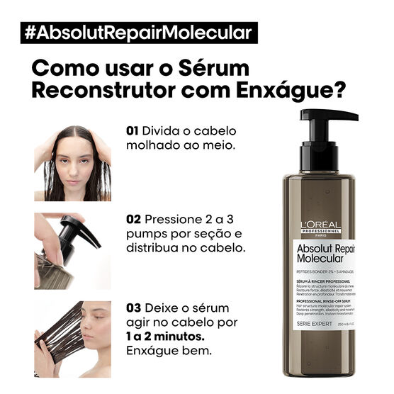 S&eacute;rum Capilar L'or&eacute;al Professionnel Absolut Repair Molecular